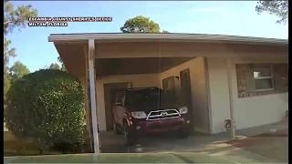 Escambia County deputy rams ex-wife's home with cruiser