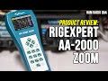 Rigexpert AA-2000 Zoom Antenna Analyzer (Product Review) #HamradioQA