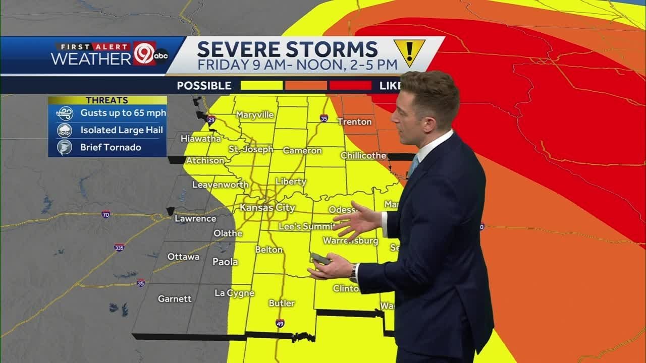 Stay Alert Friday: Strong Winds Likely, Severe Thunderstorms Possible ...