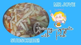 PROCEDURE | SAYOTEVEGETABLES | WITH PORK | FOODCOOKINGTIPS