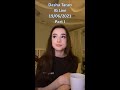 Dasha Taran IG Live - 19/06/2021