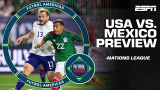 'USA and Mexico are very EVEN' Who will win this Nations League semifinal CLASH? | ESPN FC
