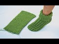 The simplest knitted socks for beginners!