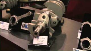 StreetlegalTV.com - SEMA 2010 Wiseco / K1 Crankshafts and Connecting Rods