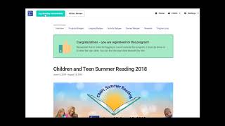 Log your Summer Reading with Beanstack