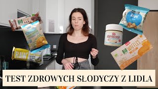 Testuję ZDROWE słodycze z Lidla! 😋😱🤢