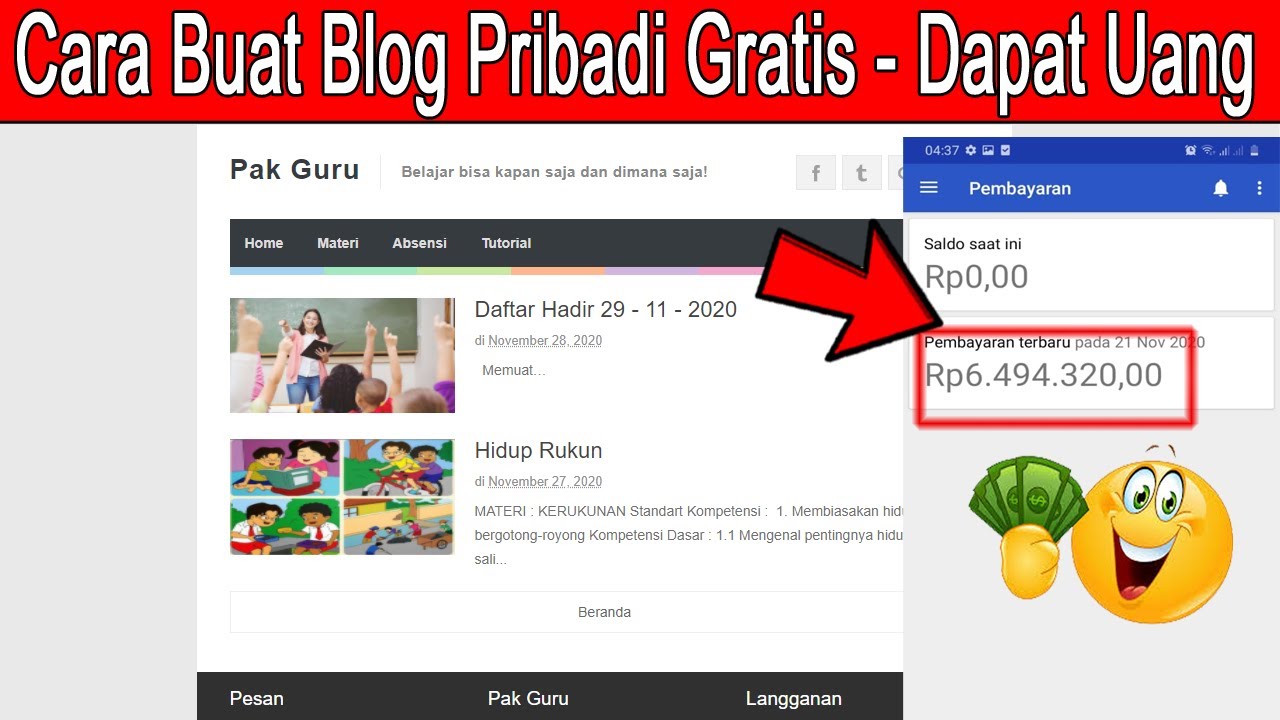 Cara Membuat Blog Pribadi Di Wordpress Cara Membuat Blog Pribadi ...