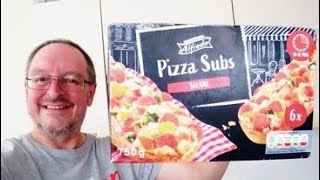 Lidl Trattoria Alfredo Pizza Subs Salami ~ Food Review