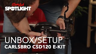 Carlsbro CSD120 Electronic Drum Kit | Unboxing and How to Setup