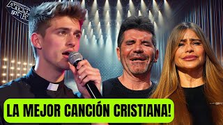 La CONMOVEDORA canción de ESPERANZA de un SACERDOTE de 22 años hace LLORAR a los JUECES de AGT 2025