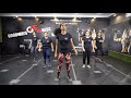 Team dance fitness video on the song Aaj Blue hai Paani Paani...