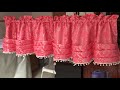 Simple Valance Curtain | Window Treatment | How To Make Simple Curtain | eVin’s Work