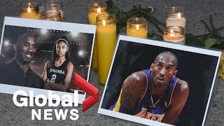 Kobe Bryant vigils pop up across the world to pay tribute to basketball icon
