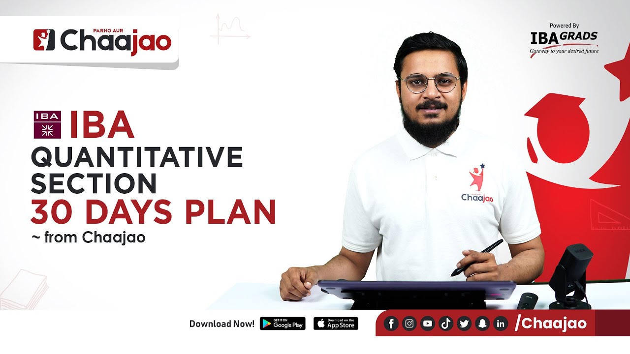 1 Month Complete IBA Quantitative Plan From CHAAJAO! - YouTube