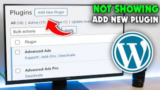 wordpress can't install plugins | Wordpress Add new plugin option not showing