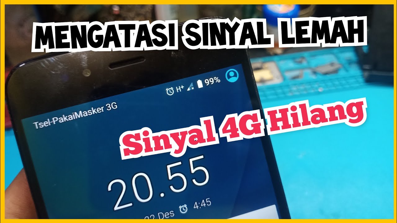 Cara Mengatasi Sinyal Hp Lemah.,, Sinyal 4G Tidak Keluar.. Sinyal Gak ...