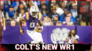 Mock Draft Monday: Indianapolis Colts trade up for LSU WR Malik Nabers