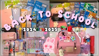 ✨BACK TO SCHOOL 🏫✨| Mình đã chuẩn bị gì cho năm học Lớp 12 cuối cấp 3📚🎒| Maeyeongstudy💻✍️