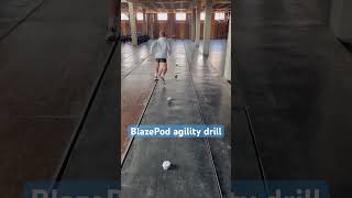 Fun reactive agility drill with @blazepod #agility #blazepod #strengthandconditioning