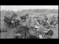 united states army cavalry in rigorous training exercises at fort crook nebraska hd stock footage