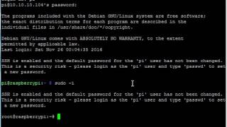 change raspberry pi password in less than 30 sec  - Way 1