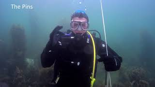 The Pins - Dive site near Portaferry in Northern Ireland