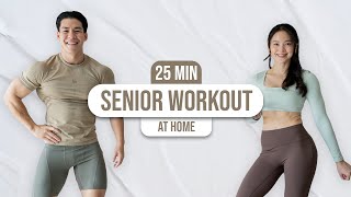 25 MIN CARDIO WORKOUT FOR SENIORS I knee-friendly, all-standing, super easy