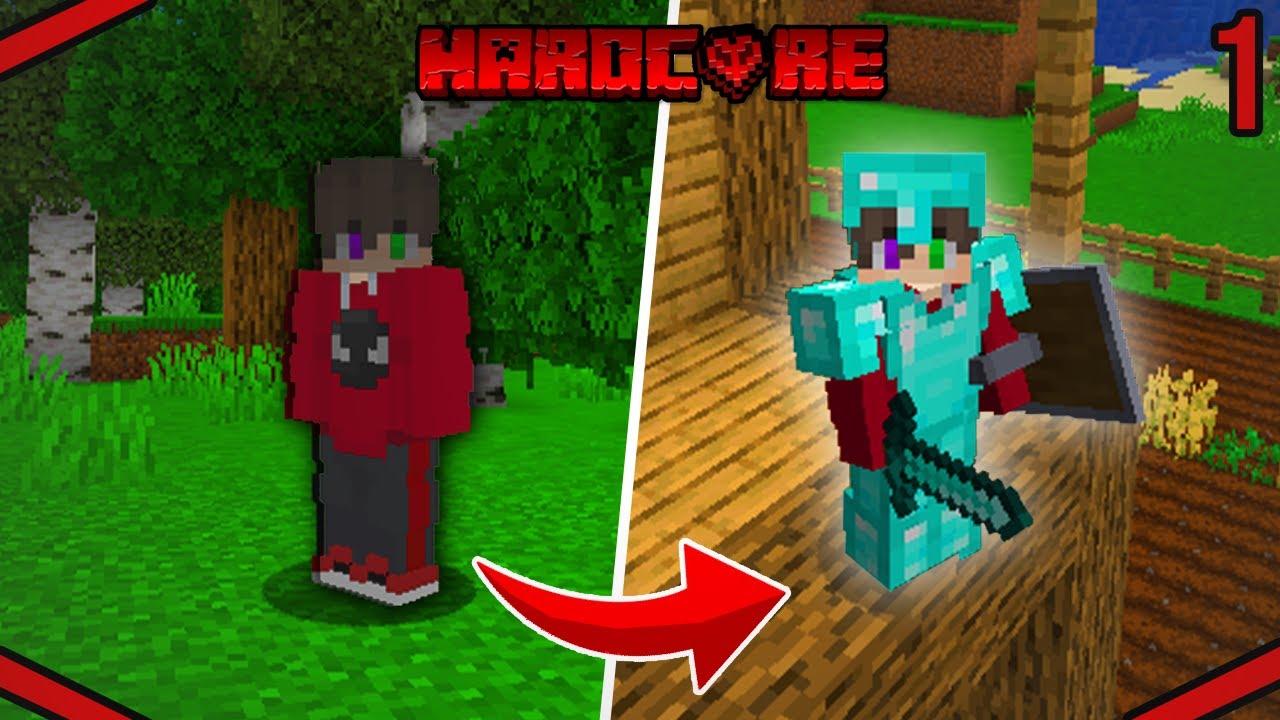 The Perfect Start In Minecraft Hardcore Youtube