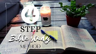 Simple & Effective Bible Study Method + FREE Printable!