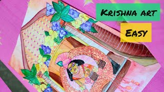 घर के लड्डूगोपाल कैसे baanye |shree krishna watercolor painting |#shreesketching