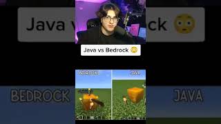 Bedrock VS Java Minecraft Players