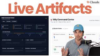 Build a Daily Command Center With Claude Live Artifacts (Step-by-step Walkthrough)