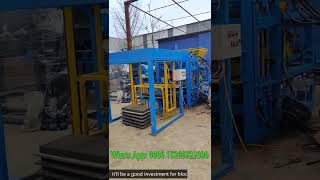 automatic vibrating block molding machine test standard hollow blocks for Nigeria #machine #block