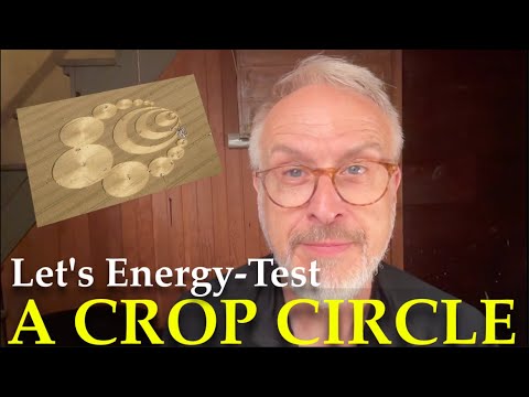 The invisible force behind the creation of a crop circle