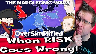 History Noob Watches The Napoleonic Wars - OverSimplified (Part 2) | THE Napoleon Complex...