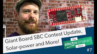 Raspberry Pi Solar-powered Website, Giant Board SBC Projects, and More