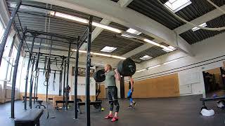 Back Squat: 110kg x 5 reps by Jana Geertz