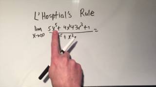 L'Hospital's Rule