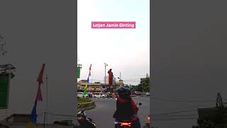 Patung Letjen Jamin Ginting Sudah diresmikan di Medan #viral #youtubeshorts #shorts