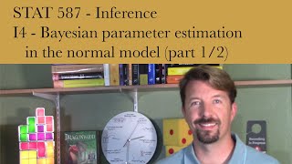 I4 Bayesian parameter estimation for a normal model (part 1/2)