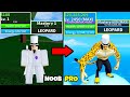 Beating Blox Fruits as Rob Lucci! Lvl 1 to Max Lvl Noob to Pro in Blox Fruits!