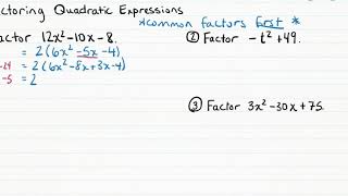 Factoring - All Types