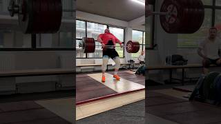 252 KG / 555 LBS CLEAN AND JERK BY LASHA TALAKHADZE BEFORE PARIS OLYMPICS 2024 #shorts