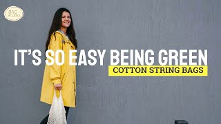 Cotton String Bags for Sustainable Lifestyle | Patodia Organics