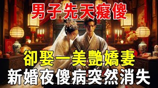 男子先天癡傻，卻娶一美艷嬌妻，新婚夜傻病突然消失【蝴蝶飛飛】