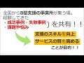 就bチャンネル【就労継続支援a型事業所について】