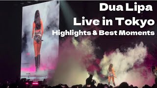 Dua Lipa Live in Tokyo Highlights & Best Moments