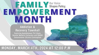Addiction & Recovery Townhall 2024