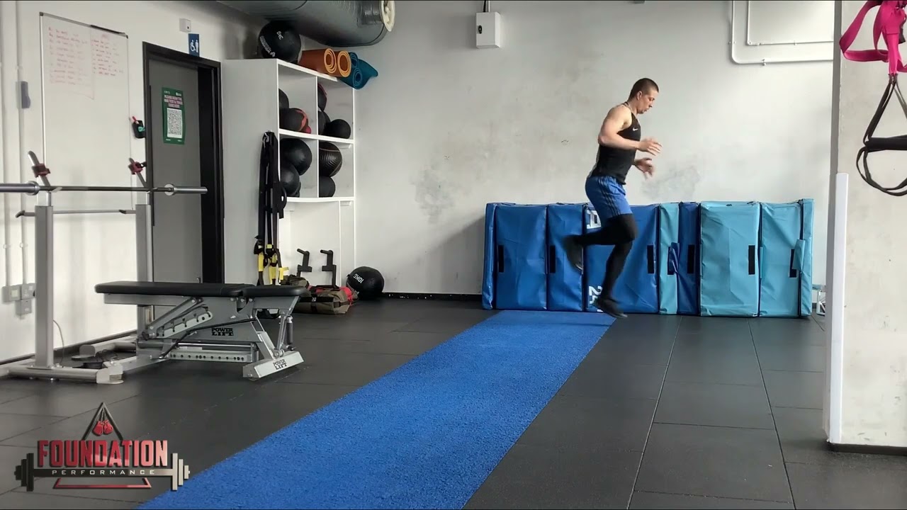 Single Leg Lateral Zig Zog Pogo Jump's - YouTube