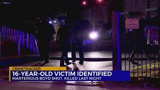 16-year-old victim identified